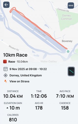 Phillippa & Sean's Dorney Lake 10k