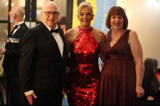 Shona's Red & Black Ball