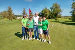 Guernsey Golfers are all Hearts & Smiles