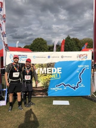 Will and Steve's Thames Path Challenge